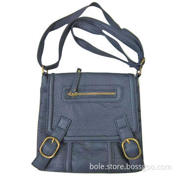 Fashionable Handbag for Ladies, Made of PU Material, OEM Orders Warmly Welcomed